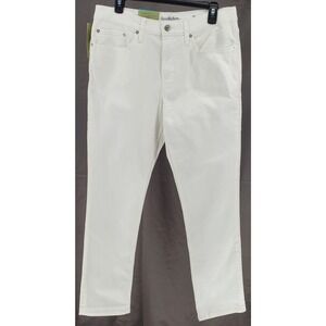 Goodfellow & Co Mens 38W x 32L White Premium Slim Lightweight Denim New